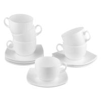 C3112 Чайный сервиз LUMINARC на 6 персон "Quadrato Blanc" LUMINARC
