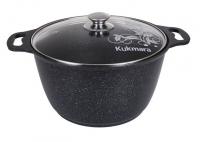 кмти42а Кастрюля 4л индукция, литой алюминий Kukmara, серия Marble Induction 