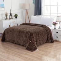 Пл-Кл-210*230ш Плед Климентина 210*230см (шоколад)
