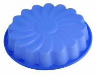 93-SI-FO-14 Форма силиконовая для выпечки  24*4см REGENT, серия Linea Silicone, Хризантема
