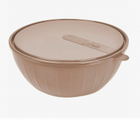 SE186811005 Салатник 5л с крышкой, Sugar&Spice, серия, Vanilla, цвет латте, пищевой пластик