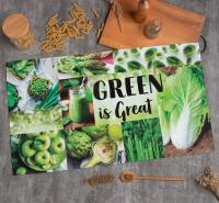 4932566 Полотенце кухонное Этель "GREEN" 40*73см 