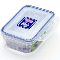 2-1 Контейнер для пищевых продуктов 500мл прямоугольный пластиковый