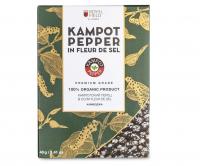 Кампотский перец в соли Kampot Fleur de Sel 40г (горошек)