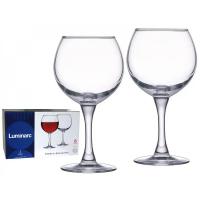 P1882 Фужеры для вина 350мл "Французский ресторанчик" набор 6 штук