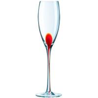 С9260 Фужеры для шампанского DRIP ROUGE 220 мл 4 штуки LUMINARC