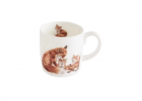 Кружка Royal Worcester Забавная фауна Поцелуй на ночь 310 мл, фарфор костяной RWC MMQM5629-XG