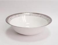 EMPL-1242WH-12 Салатник большой 23 см, Japonica, серия "Серебряный иней", фарфор
