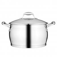 1102139/1100174 Кастрюля 6,4л индукция, нержавеющая сталь,  BergHOFF, серия Zeno