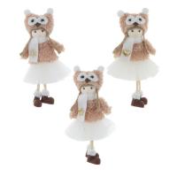 764121 Елочная игрушка Девочка 9*7*19см МИКС 1 штука