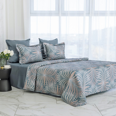 Комплект постельного белья "Евро" NEW Tencel, 3435 Агата