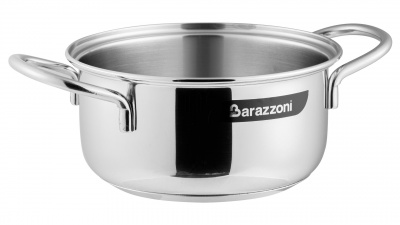 BRZ-266102020/266121020 Кастрюля 3л  индукция, нержавеющая сталь, Barazzonni, серия Bonita