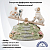 CMS-15/59 Статуэтка фарфоровая музыкальная 13*12*11,5см Pavone, декор ''Веселые качели'' 