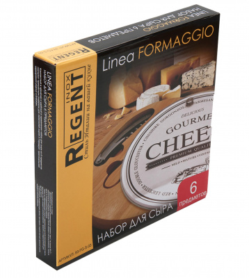 93-FG-S-03 Набор для сыра 6 предметов, REGENT, серия Linea FORMAGGIO