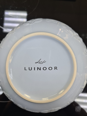 **26 Миска-салатник керамическая 26см, Luinoor, цвет голубой