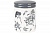 L2520919 Банка для хранения сыпучих продуктов 10*13,5см 0,63л  Dolomite, серия "Луговые травы" 