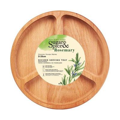 SE105512996 Менажница Sugar&Spice Rosemary d25см круглая деревянная