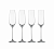 123686 Набор из 4х фужеров для шампанского Sparkling Wine,Fortissimo Schott Zwiesel, 240 мл, хрустальное стекло