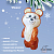 ФУП4-2428 Елочная игрушка 11,5 см, декор "Мишка", в подарочной упаковке
