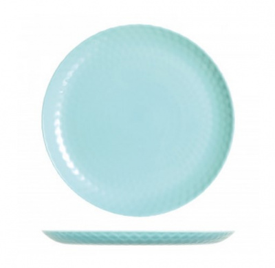 Q4649 Тарелка обеденная PAMPILLE TURQUOISE  25см