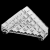 990/72412/14100/172  Салфетница хрустальная 17,2 см  Crystal BOHEMIA, серия NAPKIP HOLDERS  