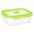 P4565 Контейнер 1,22л с клапаном LUMINARC, серия "PURE BOX RECT GREEN" 