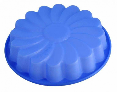 93-SI-FO-14 Форма силиконовая для выпечки  24*4см REGENT, серия Linea Silicone, Хризантема
