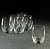 25180/60 Стопки 60мл для водки, 6 штук, Crystalex, серия "Clab"
