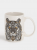 ANLAF1-M350-0257-A Кружка, 500 мл, фарфор N, белая, Тигр, Wild ANLAF1-M350-0257-A Кружка, 500 мл, фарфор N, белая, Тигр, Wild