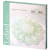 355-445 Подставка для 12яиц "SUNDAY" GREEN 26,5*26,5*2см
