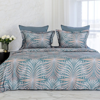 Комплект постельного белья "Евро" NEW Tencel, 3435 Агата