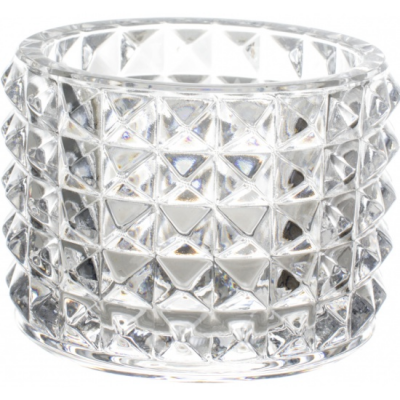 990/95818/0/32015/080-109 Подсвечник 8см Crystal BOHEMIA, серия "TRINITY" 