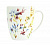 П1299 Кружка 360 мл Tudor, серия "SPRING FLORAL" GR07_360M