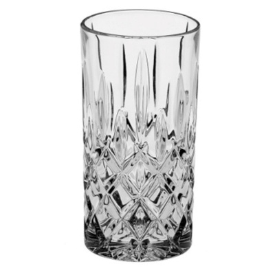 990/21101/52820/380-2 Стаканы хрустальные для воды 380мл 2 штуки, Crystal BOHEMIA, серия "Sheffield"