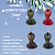 813762 Елочная игрушка 7*6,5*11,5см, СИМВОЛ НОВОГО ГОДА, декор "Змея", микс, цена за 1 штуку