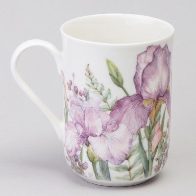 425-155 Кружка 330мл, Lefard, декор "IRISES" 