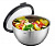 35040 Миска 20см 2,5л с крышкой, нержавеющая сталь, GEFU, серия МУОВО 