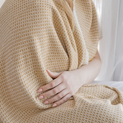 Покрывало Hygge 140*190см, 3291 Горчица