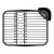 330065-040 Сушилка для посуды Sinkin, 28*14*35,5 см, черная 330065-040 Сушилка для посуды Sinkin, 28*14*35,5 см, черная