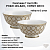 PM-0129/DECO Салатники 11см 0.28л, 2 штуки, Pozzi Milano, серия Deco