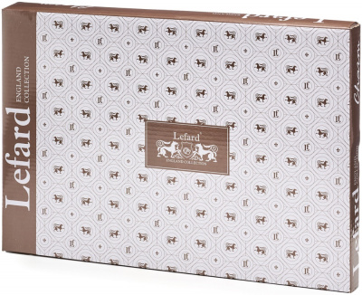 779-365 БЛЮДО ОВАЛЬНОЕ LEFARD "CHARM" 35,5*24*3 СМ (С ЗОЛОТОЙ ЛИНИЕЙ)