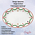 EL-R1116/MNOE Блюдо овальное 35*23,5см, Easy Life, Magie de Noel, декор "Новогодняя гирлянда" 