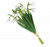 90990 Цветок искусственный 30см, AltFlowers, декор "Подснежники, букет", силикон 90990 Цветок искусственный 30см, AltFlowers, декор "Подснежники, букет", силикон
