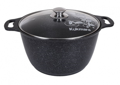 кмти42а Кастрюля 4л индукция, литой алюминий Kukmara, серия Marble Induction 
