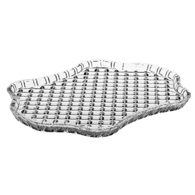 990/62900/14100/305 Поднос хрустальный 30,5см Crystal BOHEMIA, серия "Diamond"
