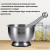 93-AC-PR-22 Ступка 12*8см с пестиком, нержавеющая сталь, REGENT inox, серия Linea PRESTO