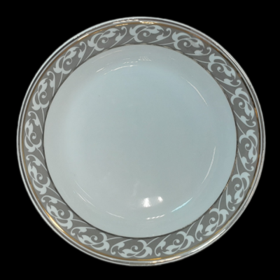 **CHRISTINE8701100 Салатник 19см, Thun CHRISTINE, декор Грей, золотой кант, фарфор