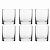 KRO-F687300025019000-6 Стаканы низкие 250мл для виски, Krosno, Базовая линия, 6 штук