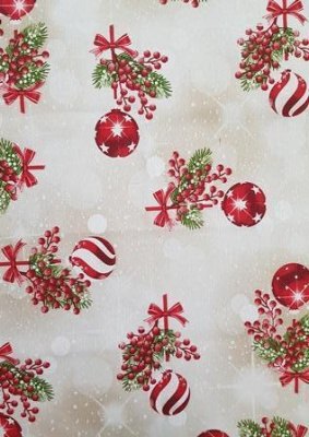 Полотенце кухонное новогоднее 45*65см "Шар новогодний"