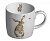 RWC MMOU5629-XT-1 Кружка Royal Worcester Забавная фауна,Заяц и пчела 310мл